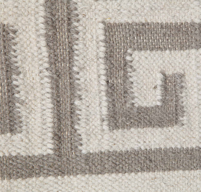 asterlane woolen dhurrie carpet dw-113 inky sea